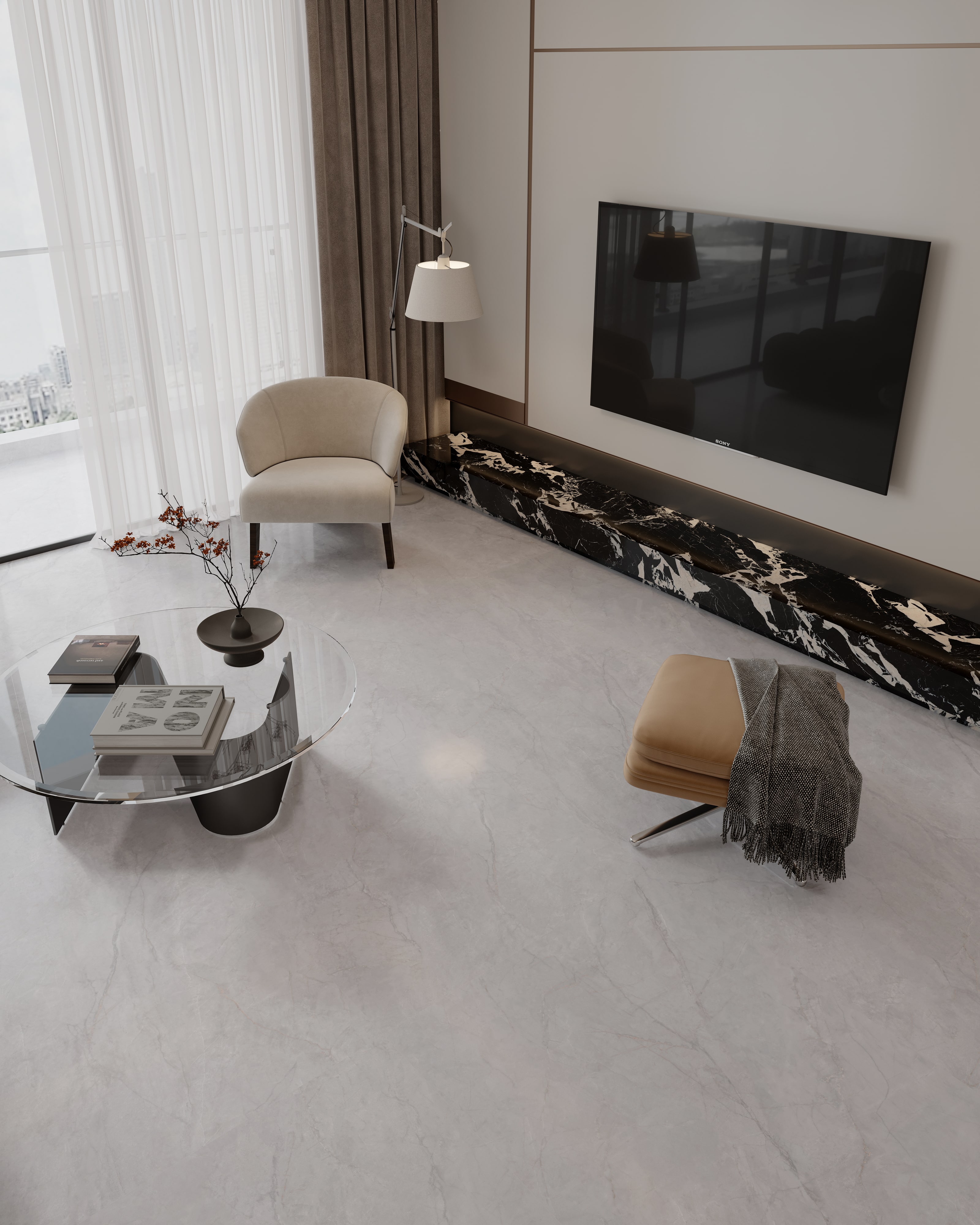 Living Floor & Wall — Sintered Stone Inspiration